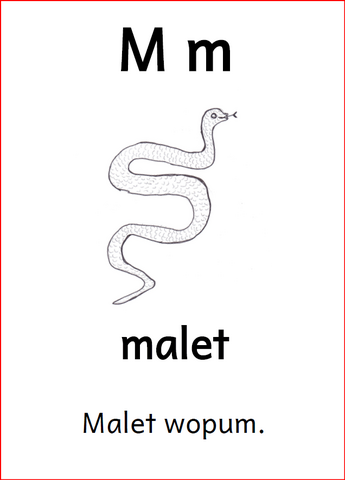 M m M m