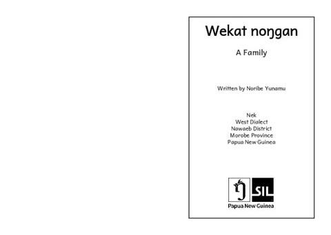 Wekat noŋgan