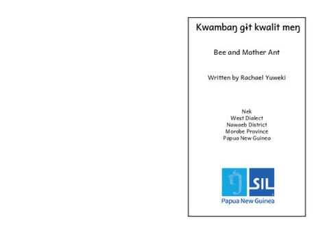 Kwambaŋ ɨt kwalit meŋ